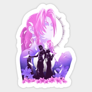 The Flower Girl Sticker